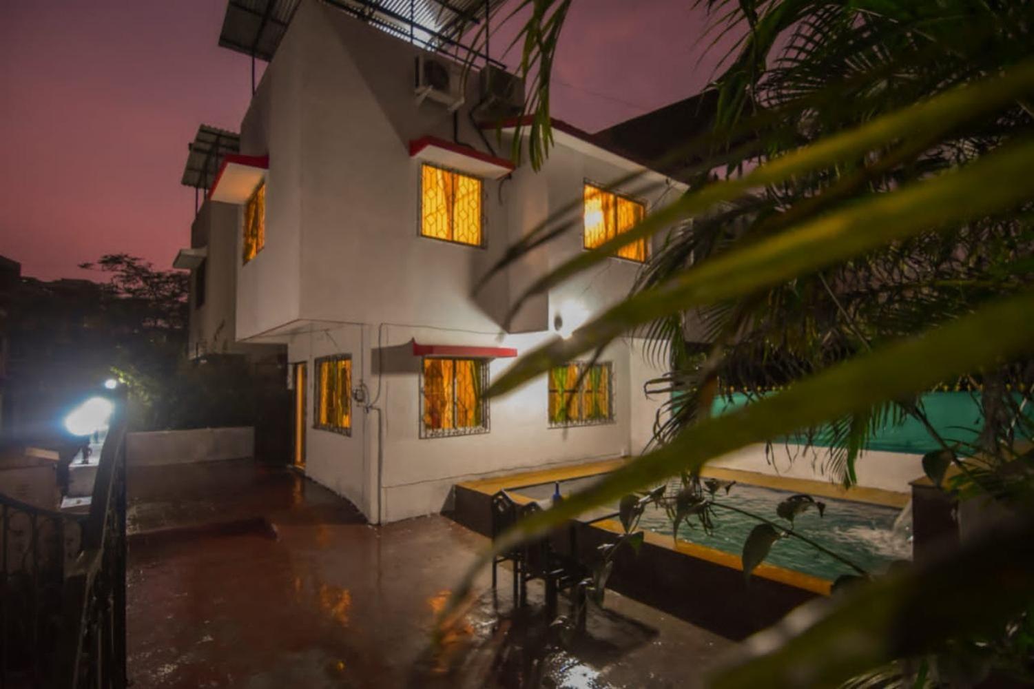 Ll Empyrean Stay Ll 2Bhk Ll Valentina Villa Ll Lonavala Bagian luar foto